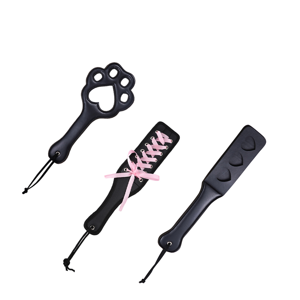 Craft Tools - Raqueta de cuero BDSM con forma