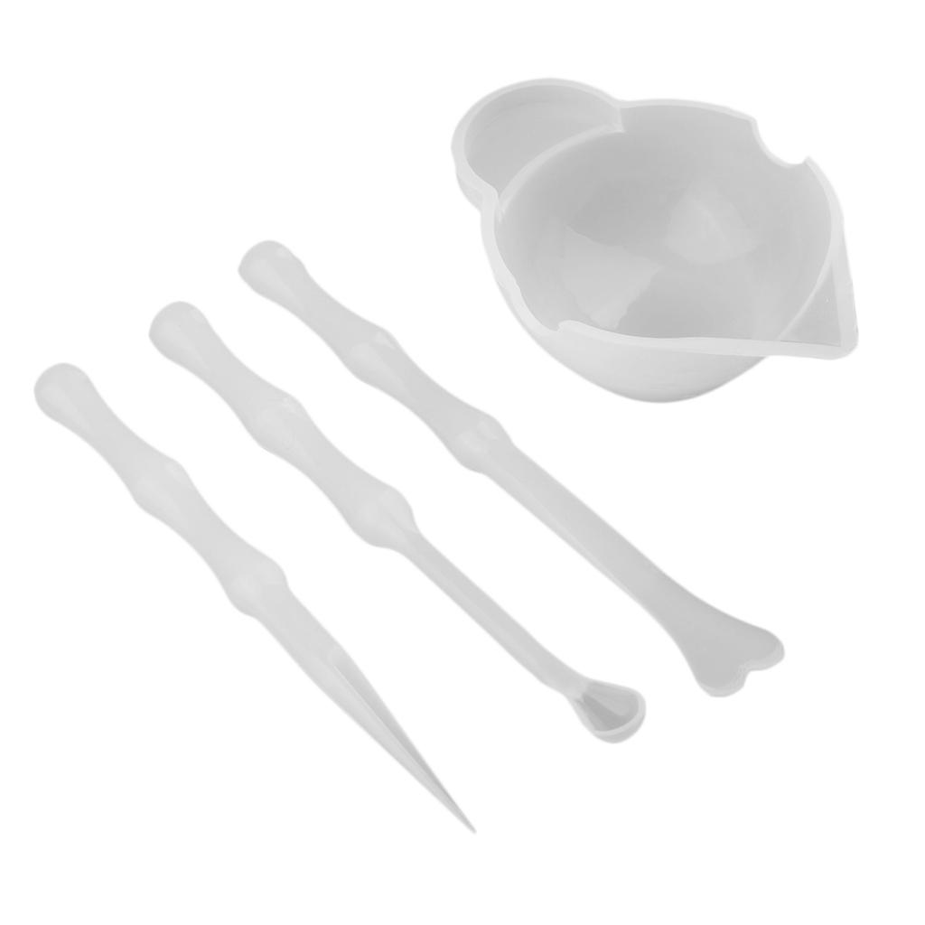 Kit de herramientas para pegam - Silicone Epoxy Resin Molds Set reseña y precio