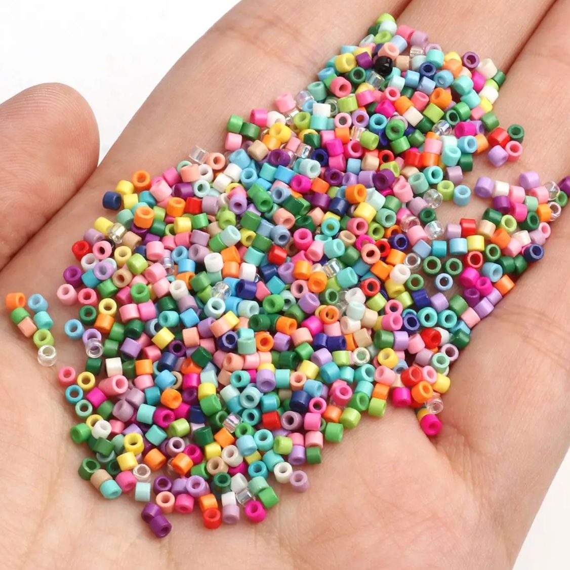 2000 unids/lote 2mm 34 colores - Glass Seed Beads 2Mm Jewelry Making reseña y precio