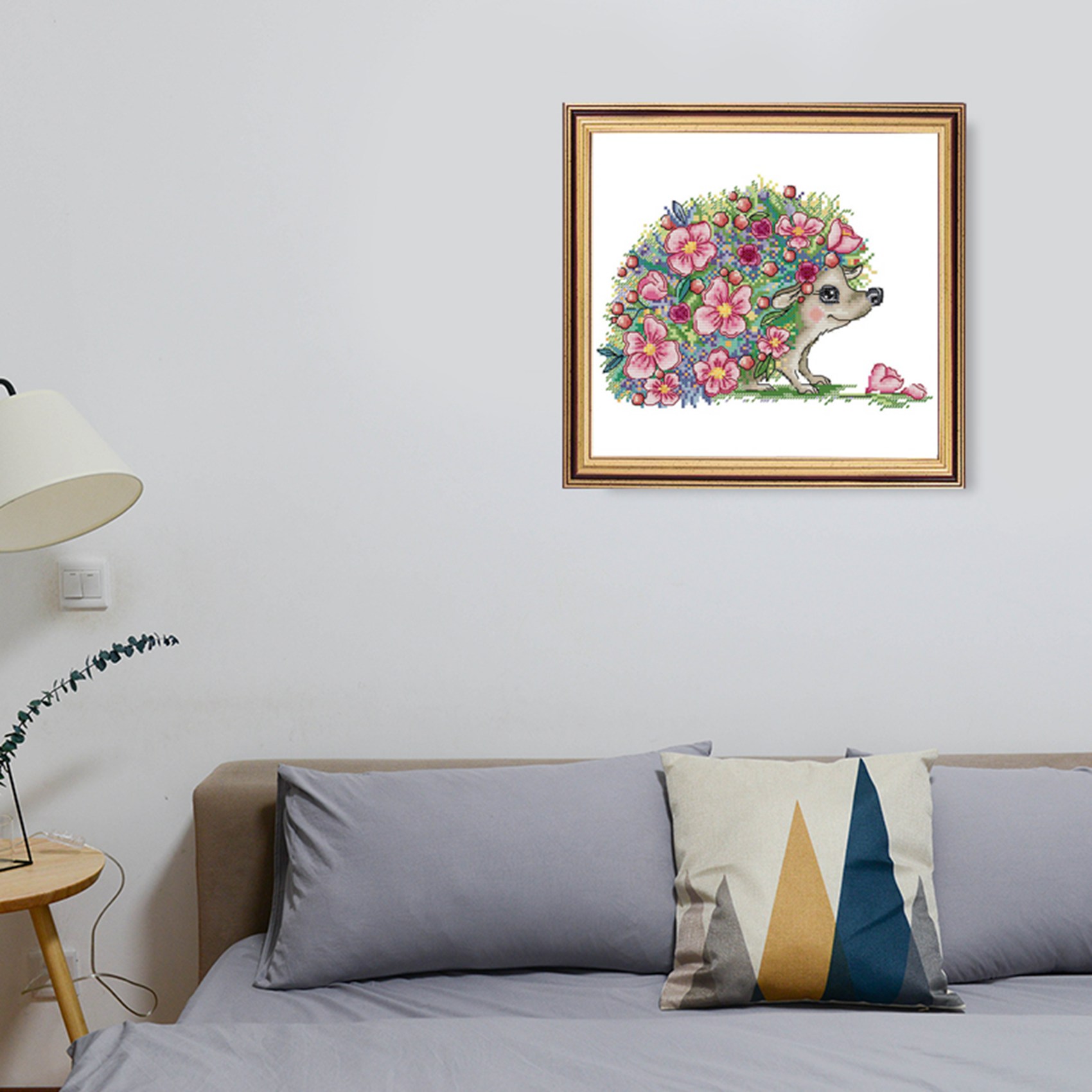 Kits de bordado en punto cruz, - Cross Stitch Stamped Kits Beginners reseña y precio