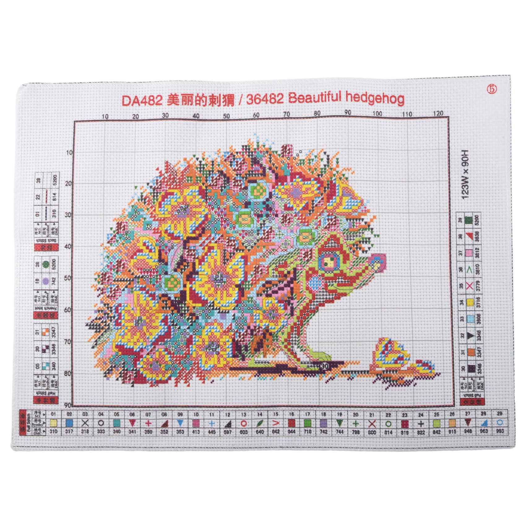 Kits de bordado en punto cruz, - Cross Stitch Stamped Kits Beginners reseña y precio