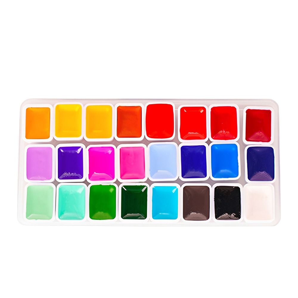 Juego de pinturas de acuarelas - Watercolor Paint Set Solid Pigment reseña y precio