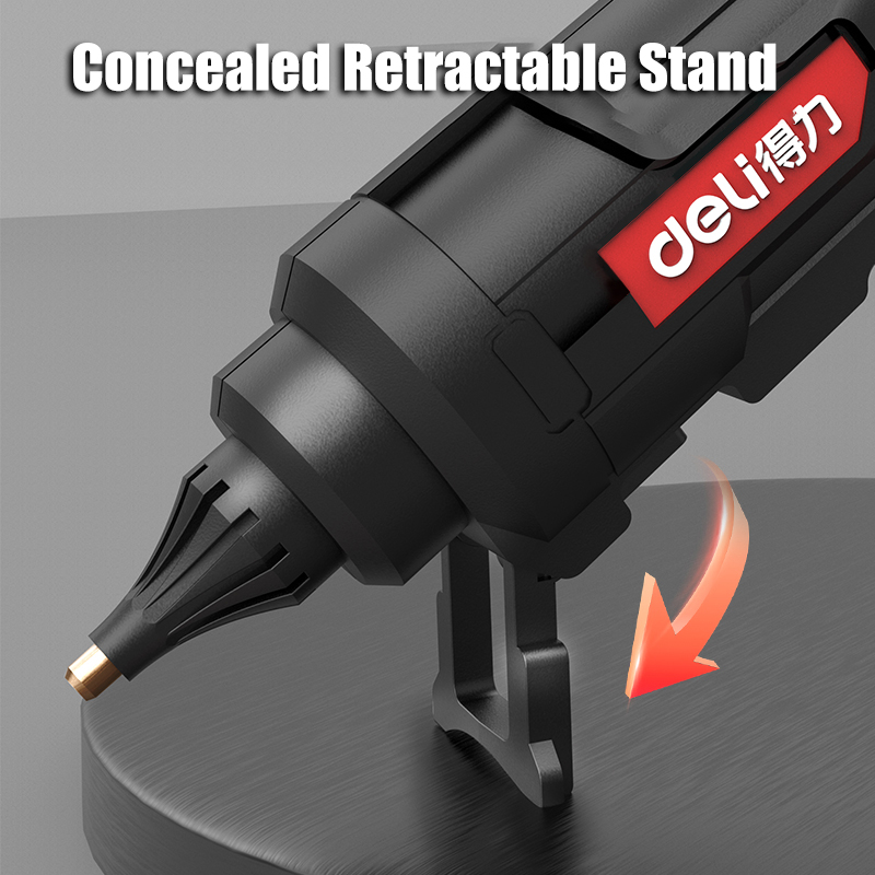 DELI-pistola de pegamento term - Hot Melt Glue Gun Cordless reseña y precio
