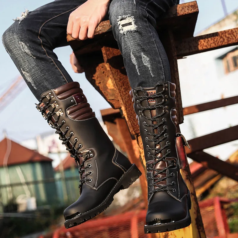 Botas hasta la rodilla de cuer - Craft Tools reseña y precio