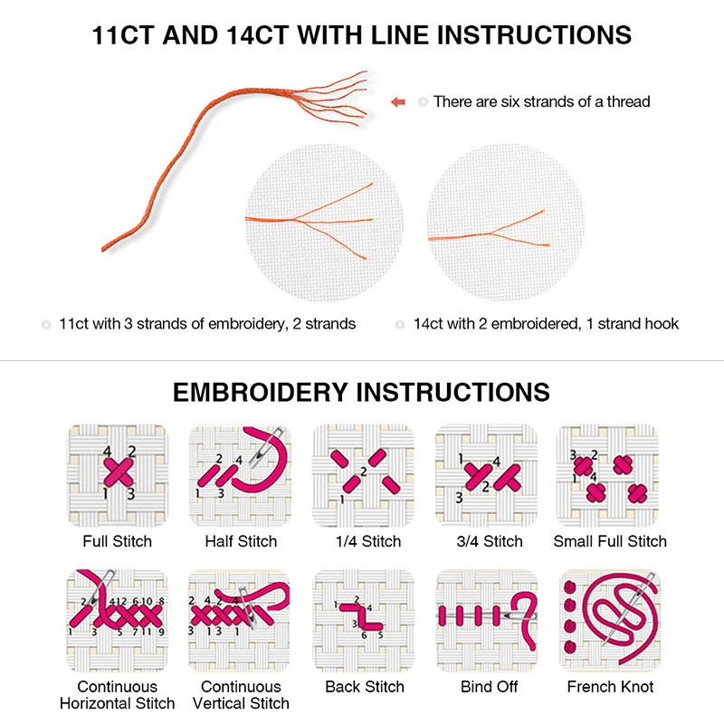 ZC108 kits de punto de cruz ju - Cotton Embroidery Thread Skeins reseña y precio