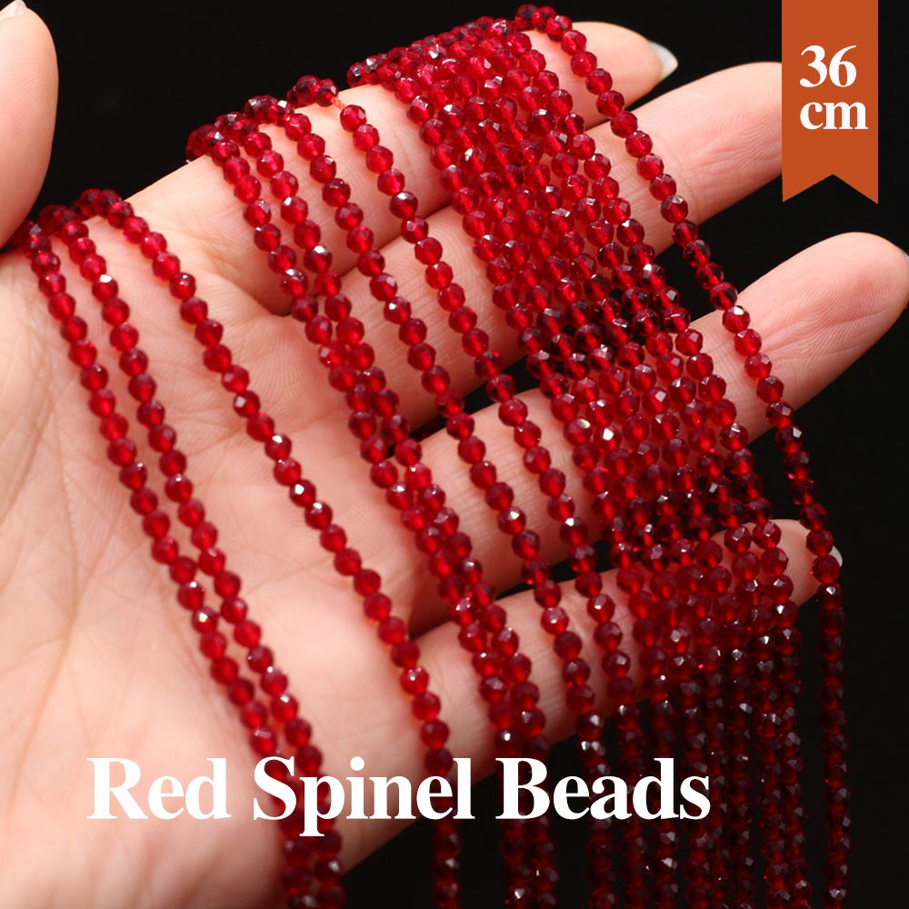 10 hebras de espinela roja Nat - Glass Seed Beads 2Mm Jewelry Making reseña y precio