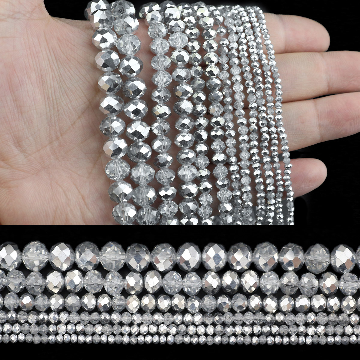 Espaciador de cristal austriac - Glass Seed Beads 2Mm Jewelry Making reseña y precio